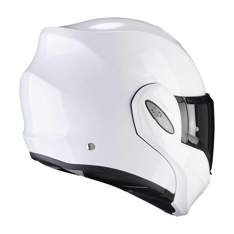 Policarbonato Casco Scorpion Exo Tech Evo Solid Bianco 5 Policarbonato Casco Scorpion Exo Tech Evo Solid Bianco - immagine 3