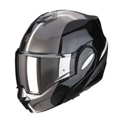 Policarbonato Casco Scorpion Exo Tech Evo Forza Nero Argento