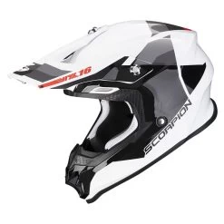 Policarbonato Casco Scorpion Vx-16 Evo Air Spectrum Bianco